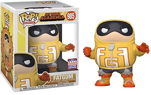 Funko POP! Super: My Hero Academia Fatgum 2021, эксклюзивная летняя совместная фигурка FunKon 985, 6 дюймов
Funko POP! Super: My Hero Academia Fatgum 2021, эксклюзивная летняя совместная фигурка FunKon 985, 6 дюймов