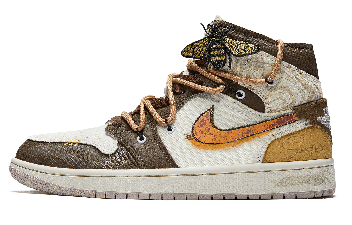 Кроссовки Air Jordan 1 Vintage Basketball Shoes Women's Mid-top Yellow, коричневый
Кроссовки Air Jordan 1 Vintage Basketball Shoes Women's Mid-top Yellow, коричневый
