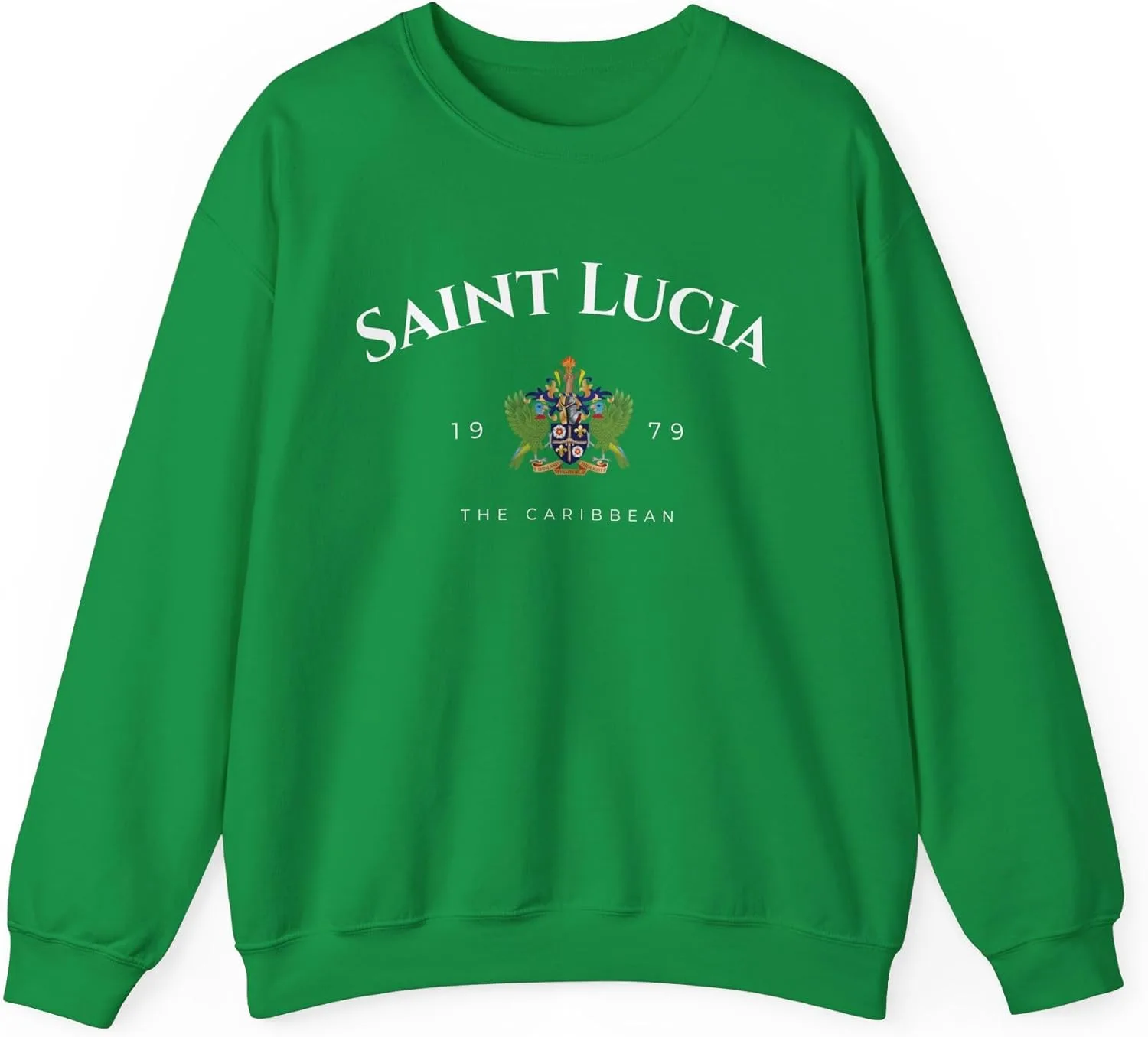 Свитшот Saint Lucia The Caribbean Unisex Heavy Blend с гербом
Свитшот Saint Lucia The Caribbean Unisex Heavy Blend с гербом