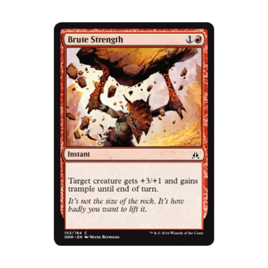 CCG Грубая сила (С), MTG - Oath of the Gatewatch
CCG Грубая сила (С), MTG - Oath of the Gatewatch