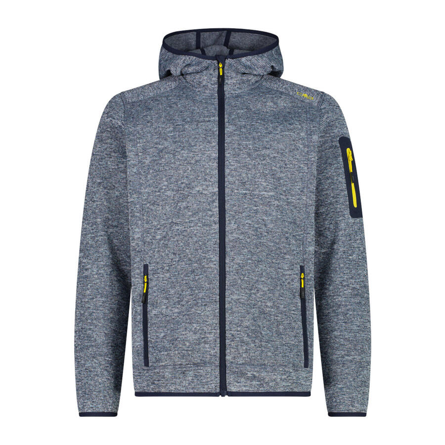 Мужская флисовая куртка CMP с фиксированным капюшоном, трикотажная куртка 3H60847N
Мужская флисовая куртка CMP с фиксированным капюшоном, трикотажная куртка 3H60847N