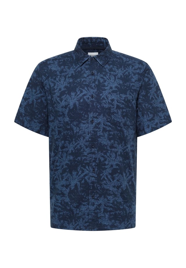 Повседневная рубашка свободного кроя с коротким рукавом и воротником-стойкой Mustang, цвет 12728 distorted p
Повседневная рубашка свободного кроя с коротким рукавом и воротником-стойкой Mustang, цвет 12728 distorted p