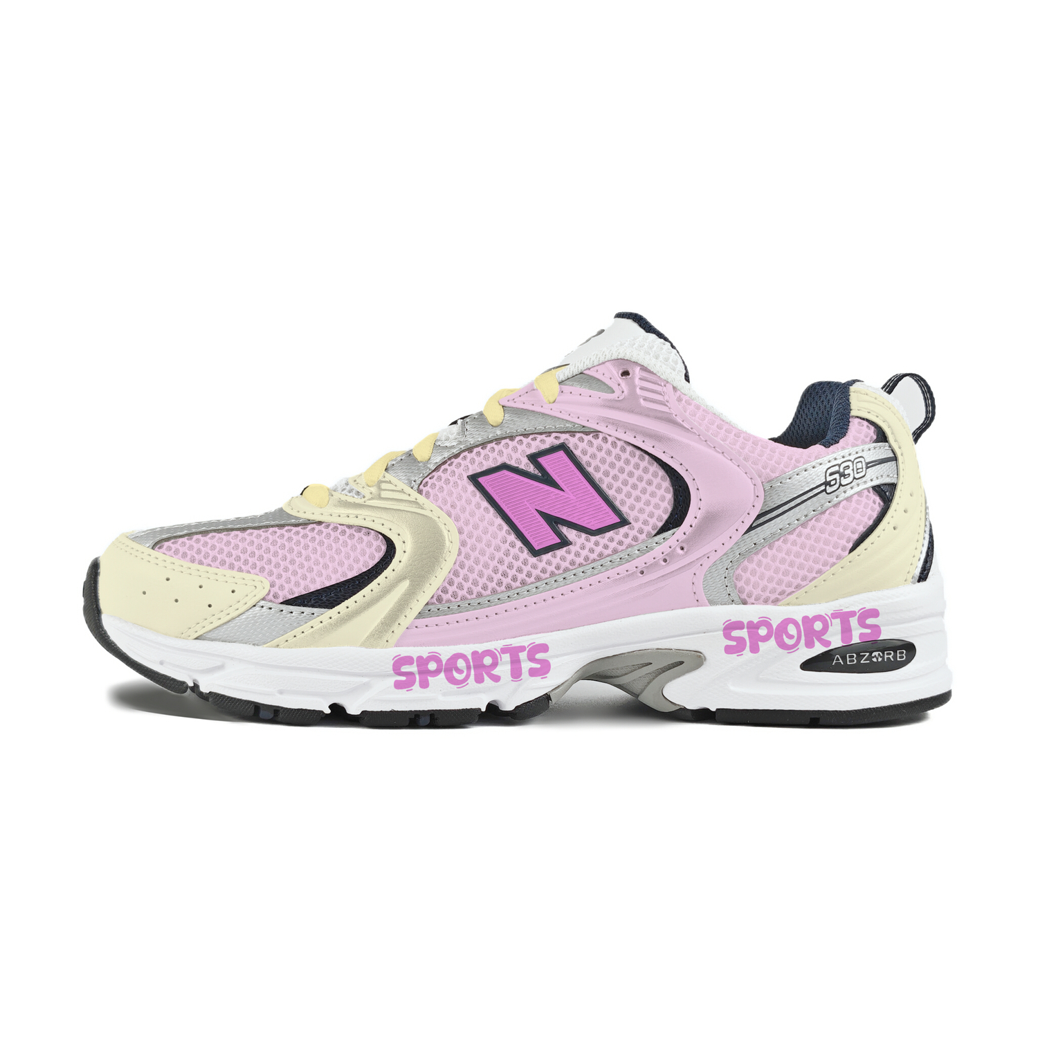 New Balance Кроссовки для бега NB 530 Abrasion Resistant Low Top Unisex желтые розовые
New Balance Кроссовки для бега NB 530 Abrasion Resistant Low Top Unisex желтые розовые