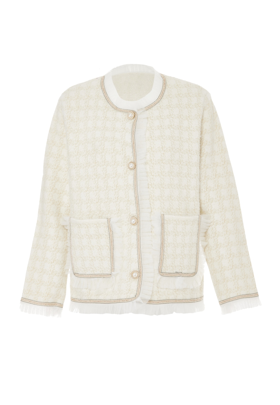 Вязаный кардиган ZITHA, Wool White
Вязаный кардиган ZITHA, Wool White
