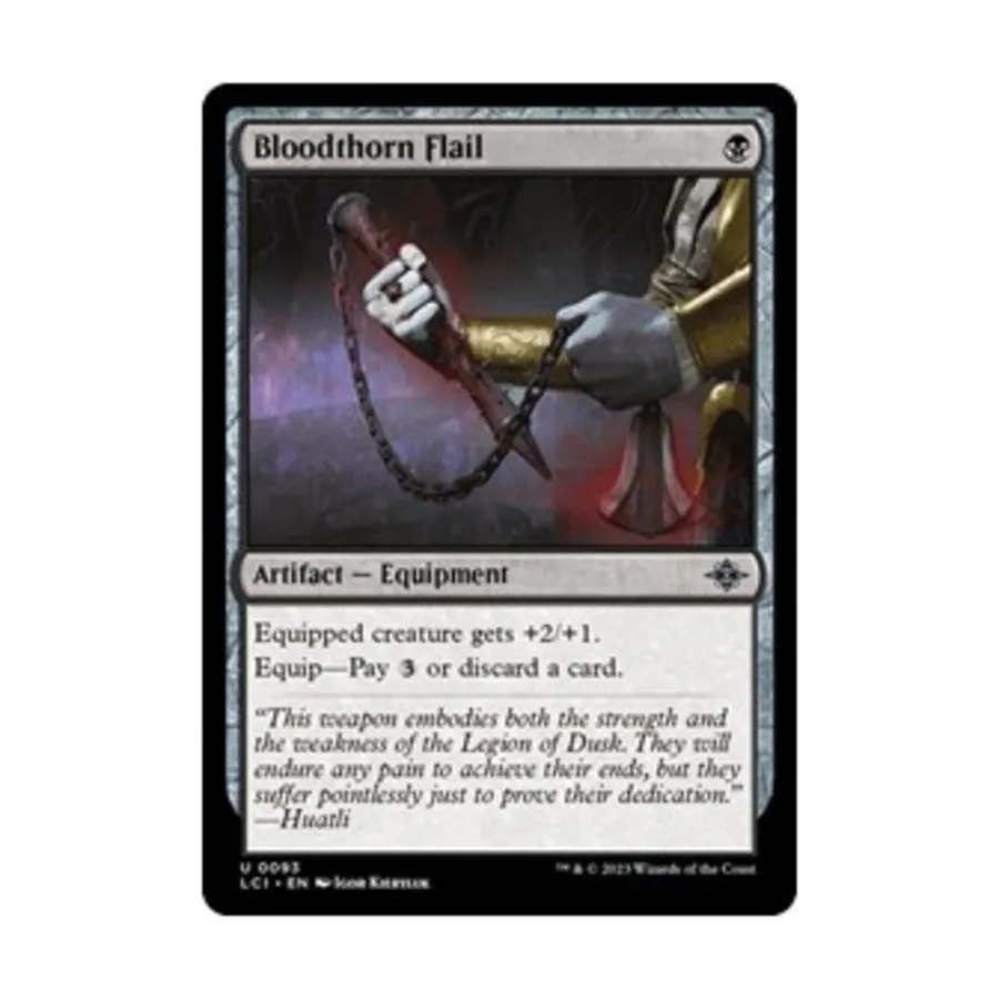 CCG Цеп Кровавых шипов (U), MTG - The Lost Caverns of Ixalan 
CCG Цеп Кровавых шипов (U), MTG - The Lost Caverns of Ixalan