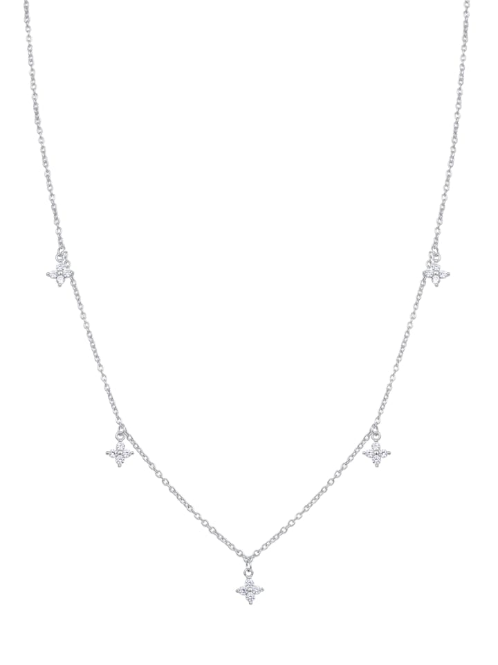 Hey Happiness Колье с подвесками в виде цветов из циркония, серебро 925 пробы - (длина) 41-46 см
Hey Happiness Колье с подвесками в виде цветов из циркония, серебро 925 пробы - (длина) 41-46 см