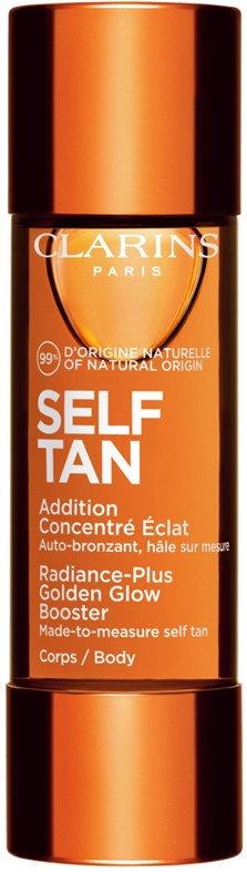 Лосьон для тела с эффектом автозагара Self Tan Radiance-Plus Golden Glow Booster Clarins, 30 мл
Лосьон для тела с эффектом автозагара Self Tan Radiance-Plus Golden Glow Booster Clarins, 30 мл