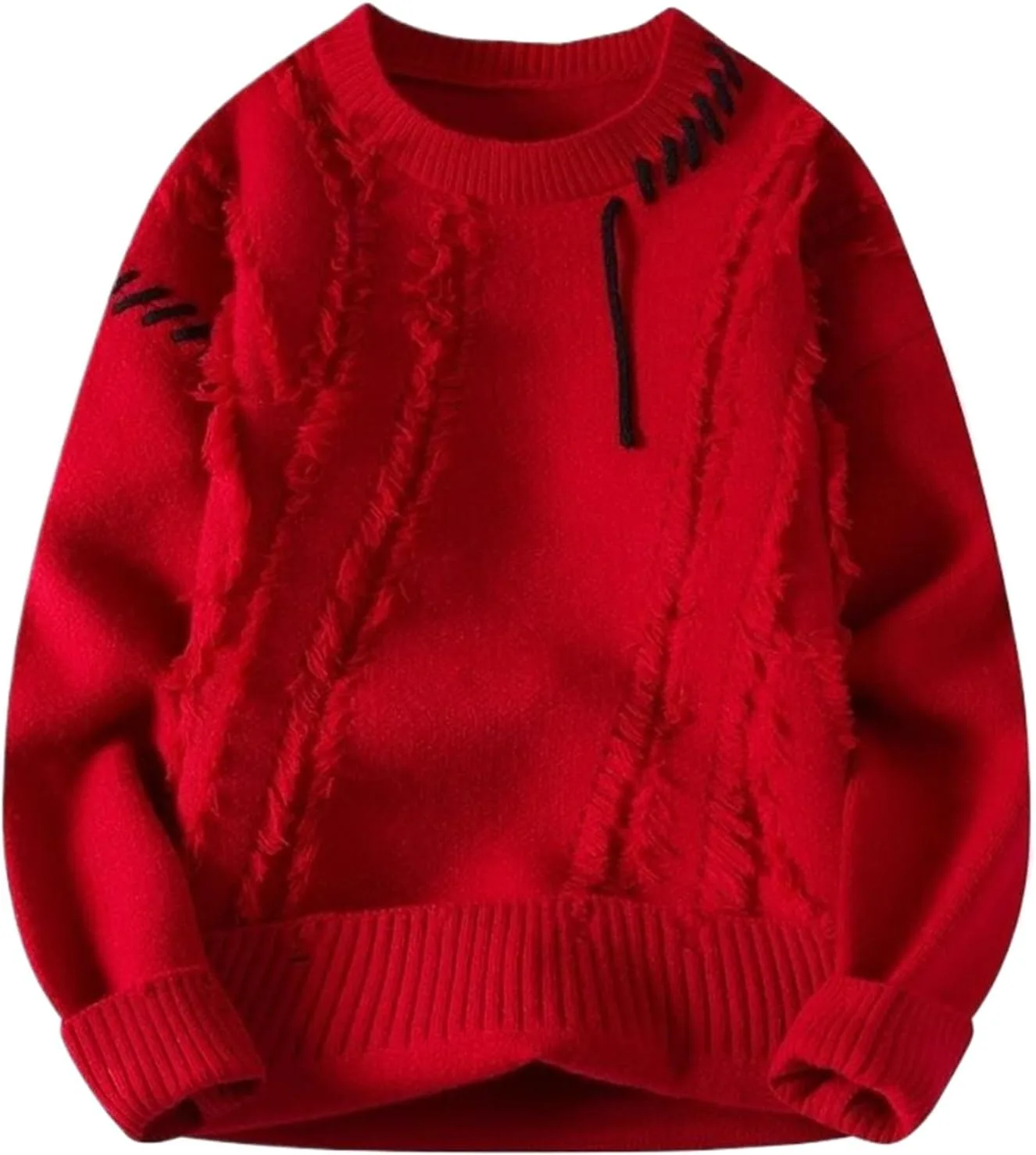 Мужской теплый вязаный свитер O-образного выреза AHEHSAAO
Мужской теплый вязаный свитер O-образного выреза AHEHSAAO