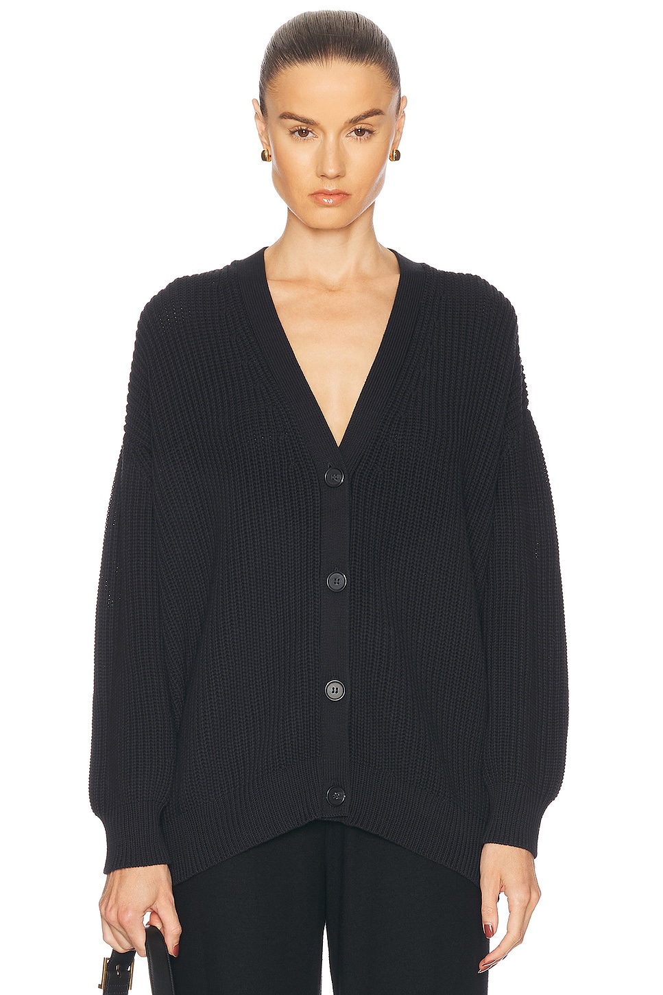 Хлопковый кардиган Cocoon Jenni Kayne, Black 
Хлопковый кардиган Cocoon Jenni Kayne, Black