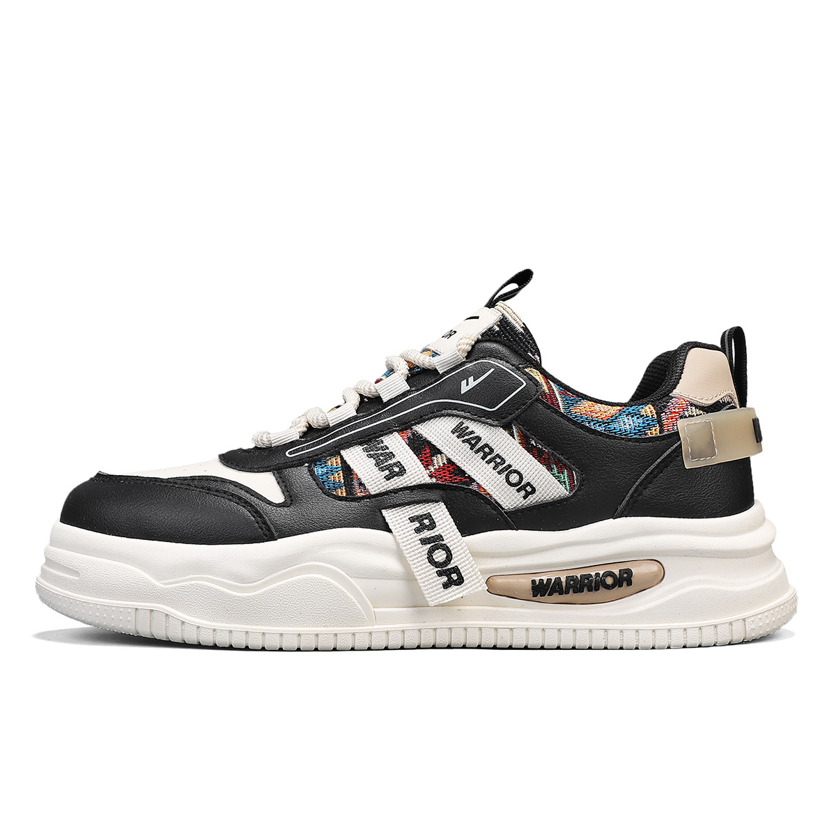 Износостойкие, легкие, дышащие, увеличивающие рост, мужские кроссовки для скейтбординга WARRIOR, Black/Beige
Износостойкие, легкие, дышащие, увеличивающие рост, мужские кроссовки для скейтбординга WARRIOR, Black/Beige