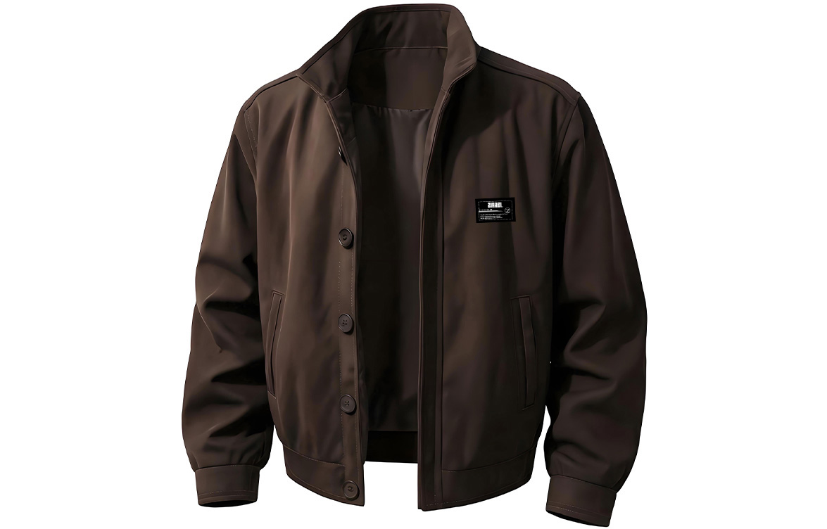 Куртка Unisex Stand Collar Moderate ZIAREL, темно-coffee
Куртка Unisex Stand Collar Moderate ZIAREL, темно-coffee