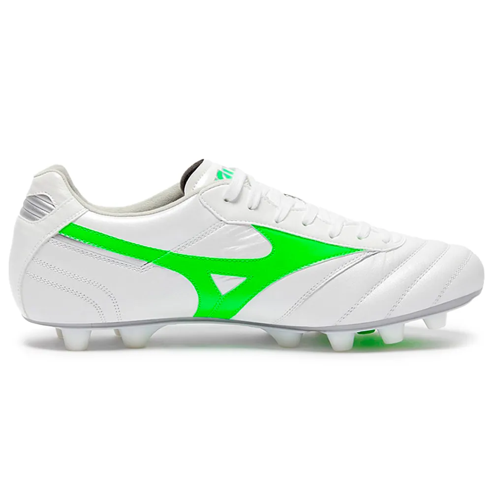 Футбольные бутсы Mizuno Morelia II Elite, белый
Футбольные бутсы Mizuno Morelia II Elite, белый