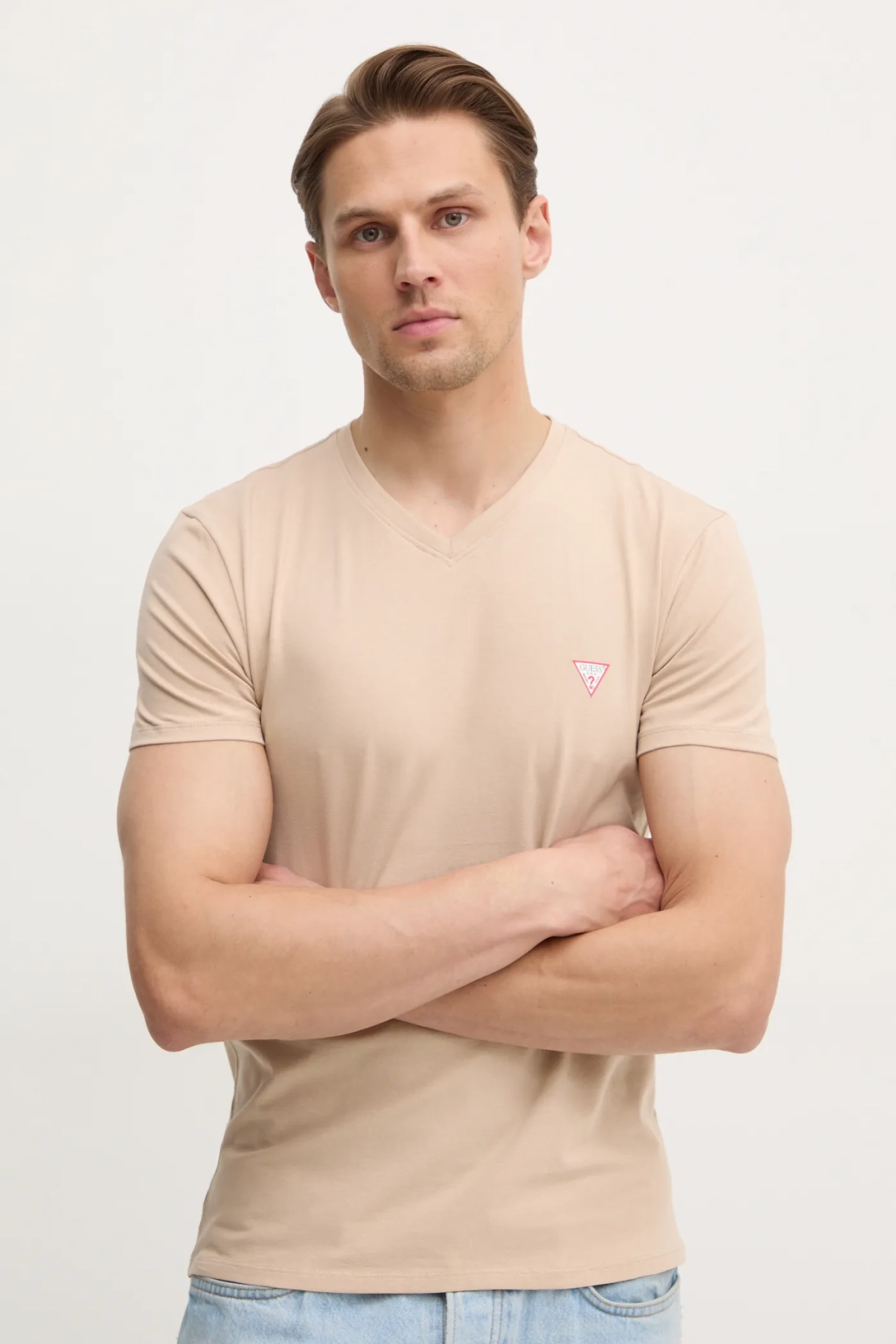 Футболка Guess, бежевый
Футболка Guess, бежевый