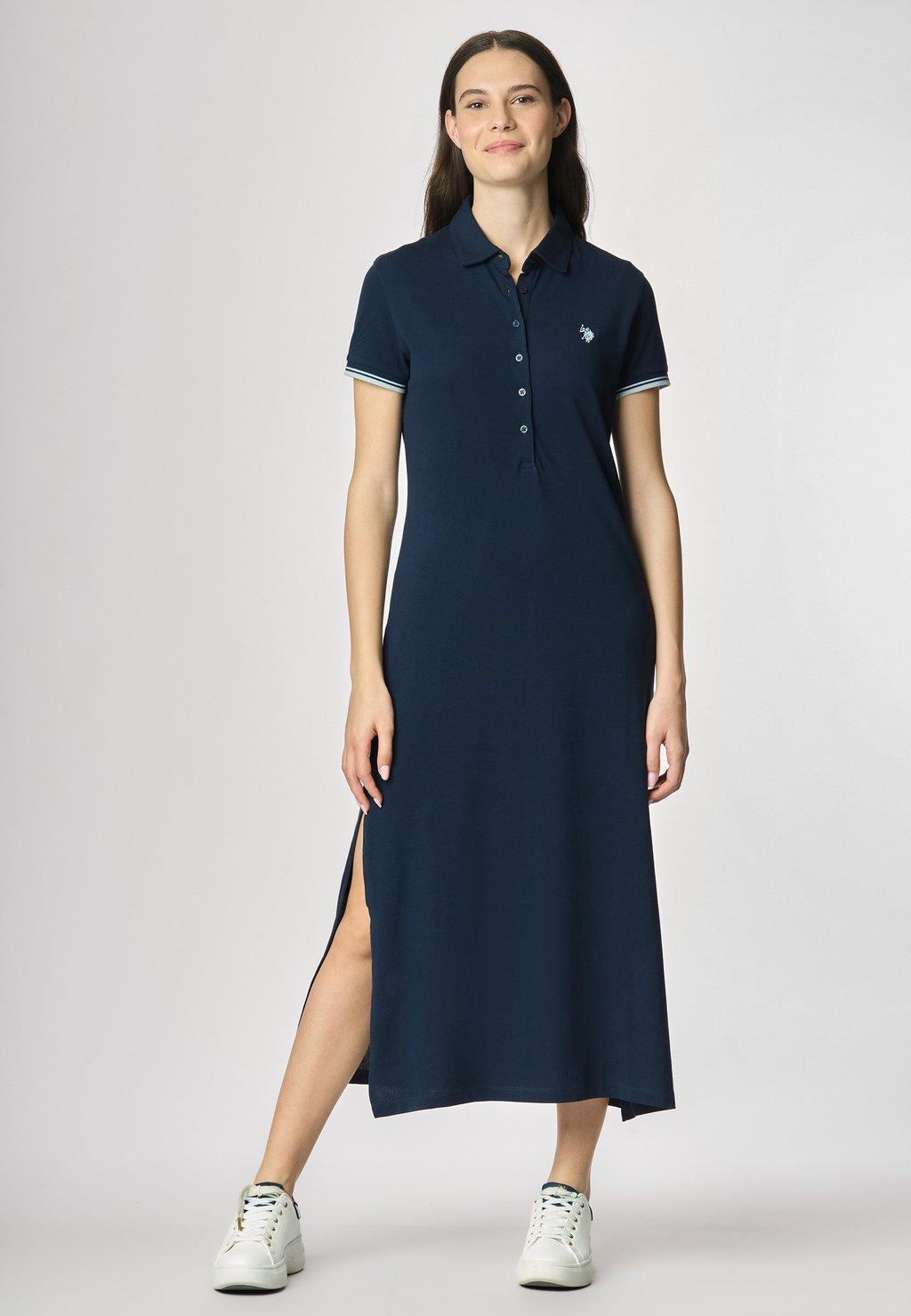 Платье-рубашка U.S. Polo Assn., синий
Платье-рубашка U.S. Polo Assn., синий