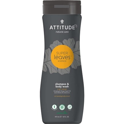 Attitude Super Leaves Homme Спортивный шампунь и тело 2 в 1, 473 мл
Attitude Super Leaves Homme Спортивный шампунь и тело 2 в 1, 473 мл