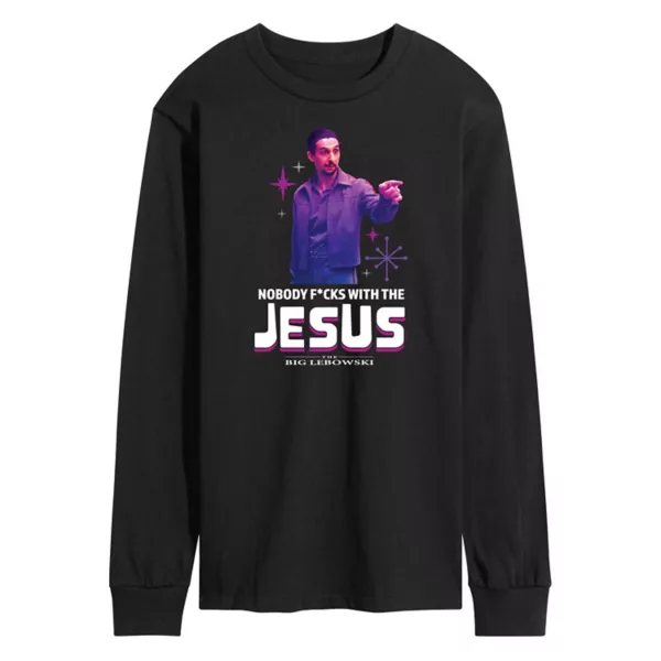 Мужская футболка с принтом "Большой Лебовски" Licensed Character, черный 
Мужская футболка с принтом "Большой Лебовски" Licensed Character, черный