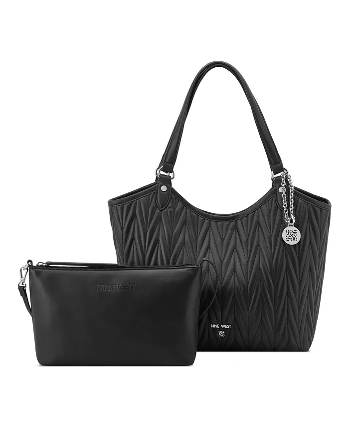 Jaslee Large 2 in 1 сумка-тоут Nine West, черный
Jaslee Large 2 in 1 сумка-тоут Nine West, черный