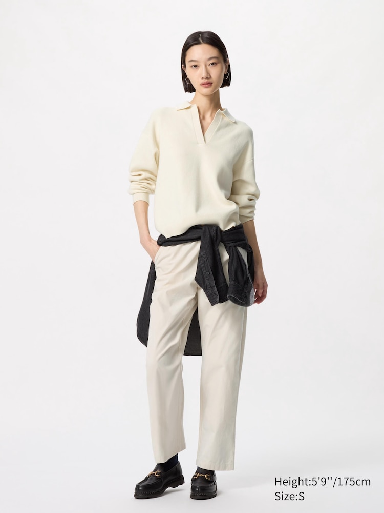 Свободные брюки длиной до щиколотки из хлопка Uniqlo, цвет 30 бежевый
Свободные брюки длиной до щиколотки из хлопка Uniqlo, цвет 30 бежевый