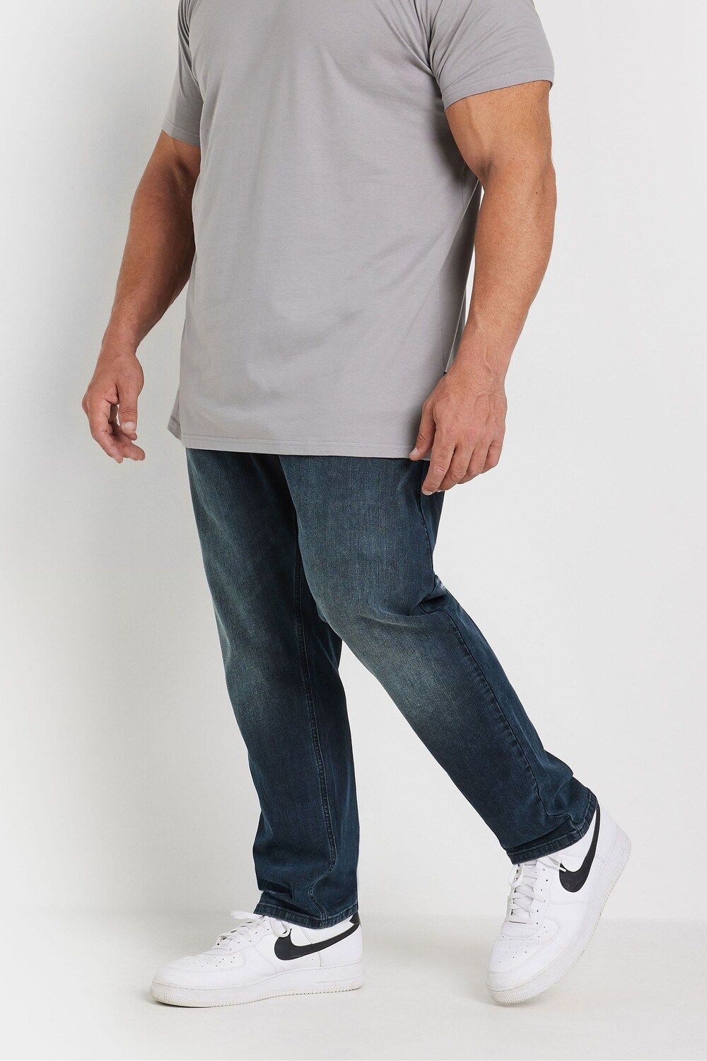 Джинсы прямого кроя Badrhino Big & Tall, черный
Джинсы прямого кроя Badrhino Big & Tall, черный