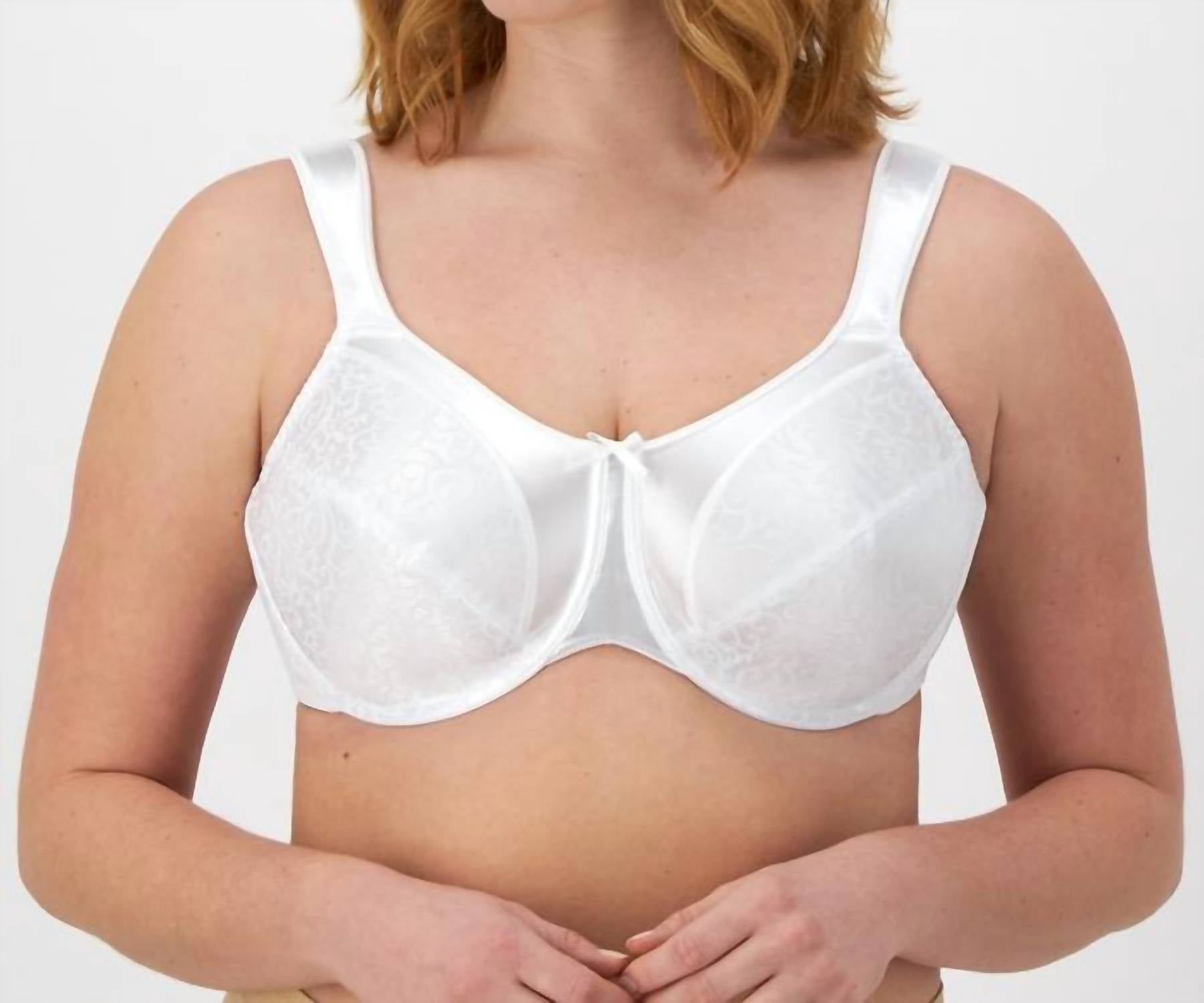 Бюстгальтер Minimizer Satin Tracings Comfort Strap на косточках белого цвета Bali
Бюстгальтер Minimizer Satin Tracings Comfort Strap на косточках белого цвета Bali