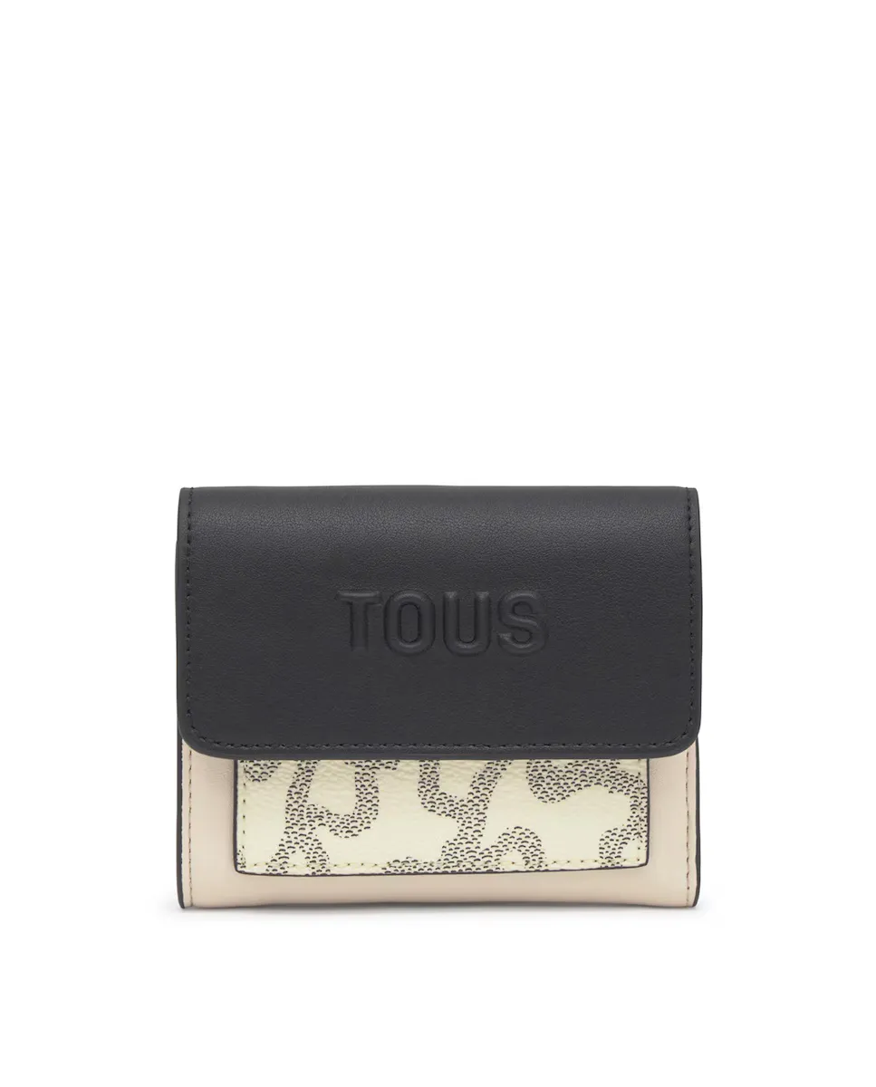 Женская сумка-кошелек Flap Kaos Icon среднего размера Tous, бежевый 
Женская сумка-кошелек Flap Kaos Icon среднего размера Tous, бежевый