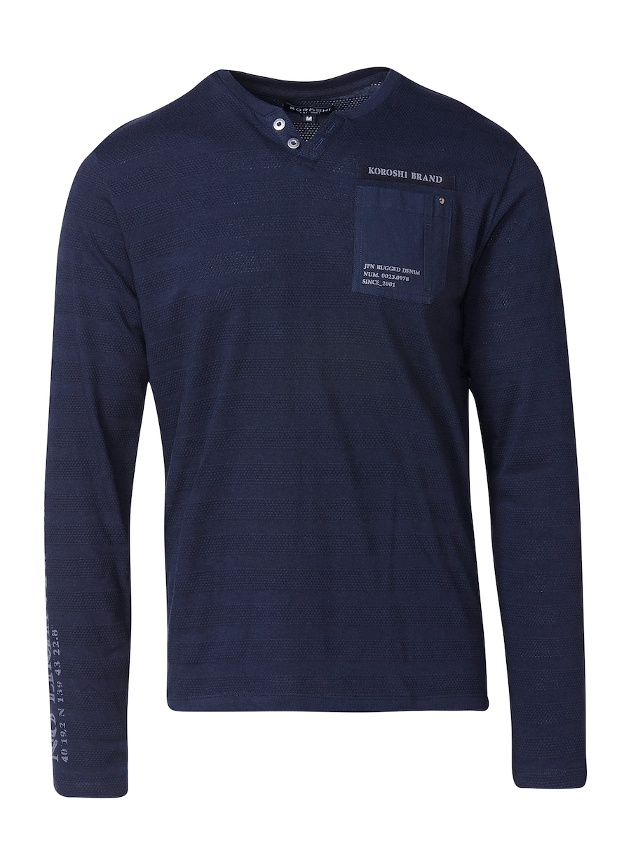 Рубашка KOROSHI, темно-синий
Рубашка KOROSHI, темно-синий