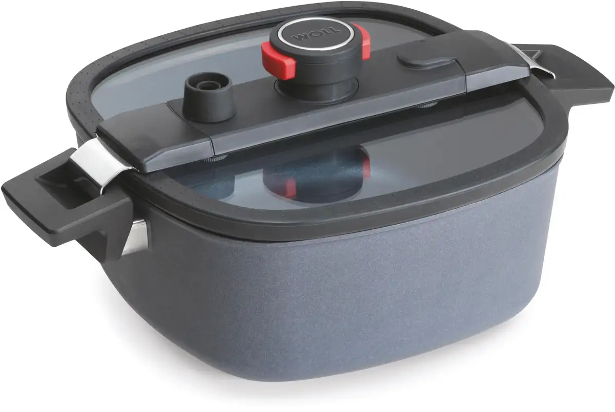 WOLL MADE IN GERMANY Кастрюля-пароварка Active-Lite, литой алюминий, (1 шт., Сделано в Германии), скороварка, включая крышку Active-Lite, индукционная, 5,5 л 5,5 л + высота 10,5 см, цвет anthrazit
WOLL MADE IN GERMANY Кастрюля-пароварка Active-Lite, литой алюминий, (1 шт., Сделано в Германии), скороварка, включая крышку Active-Lite, индукционная, 5,5 л 5,5 л + высота 10,5 см, цвет anthrazit
