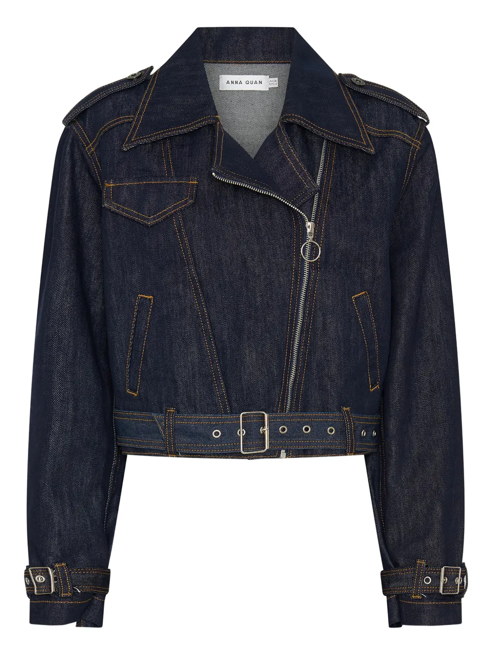 Джинсовая куртка Phoenix с поясом Anna Quan, синий
Джинсовая куртка Phoenix с поясом Anna Quan, синий