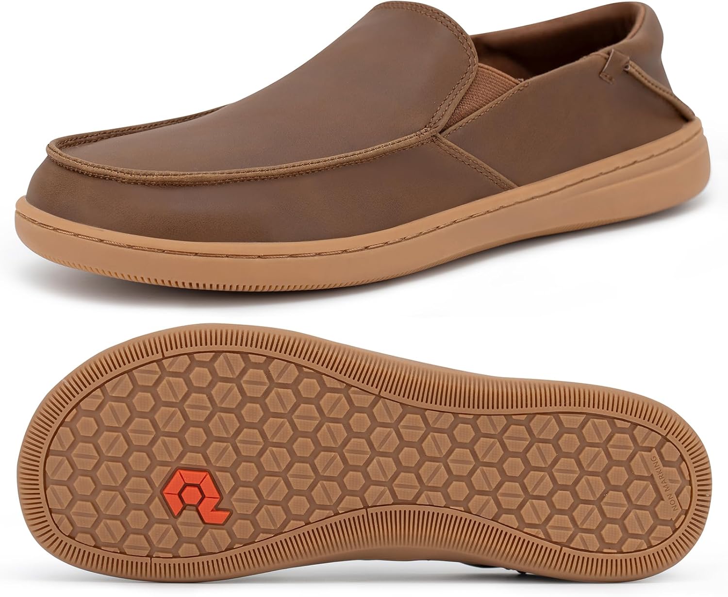 Мужские туфли Pulltop Barefoot с широкой носовой частью - минималистичные туфли-босоножки, кроссовки без каблука, слайпы для ходьбы, противоскользящие, коричневый
Мужские туфли Pulltop Barefoot с широкой носовой частью - минималистичные туфли-босоножки, кроссовки без каблука, слайпы для ходьбы, противоскользящие, коричневый
