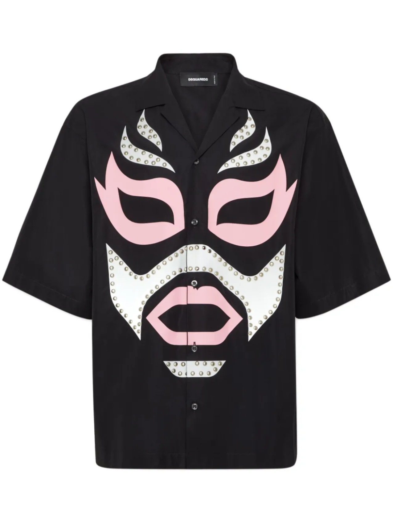 DSQUARED2 рубашка с короткими рукавами и заклепками, черный
DSQUARED2 рубашка с короткими рукавами и заклепками, черный