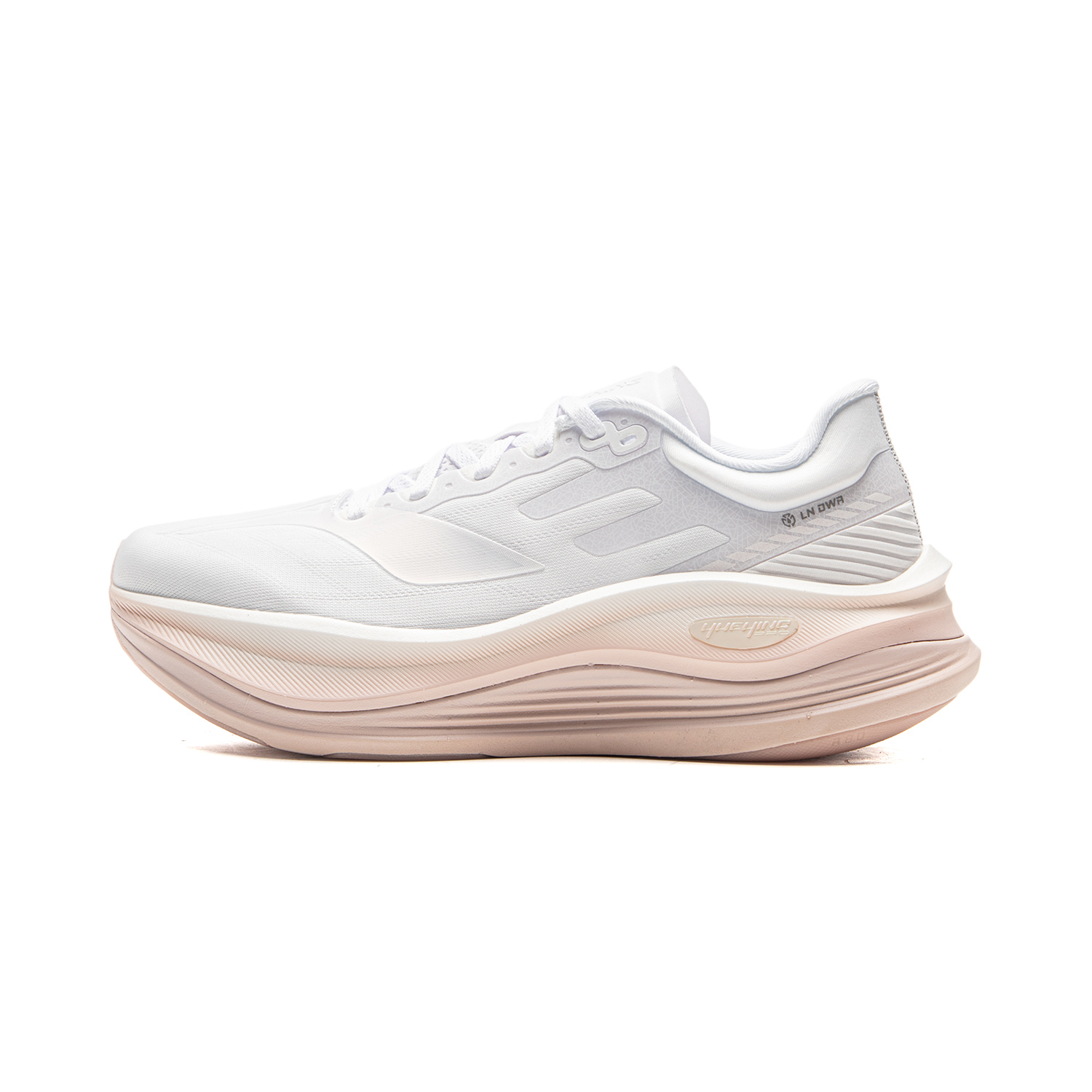 LINING Женские повседневные беговые кроссовки Yueying 5 Pro Cushioning, Wear Resistant Low top Standard White
LINING Женские повседневные беговые кроссовки Yueying 5 Pro Cushioning, Wear Resistant Low top Standard White