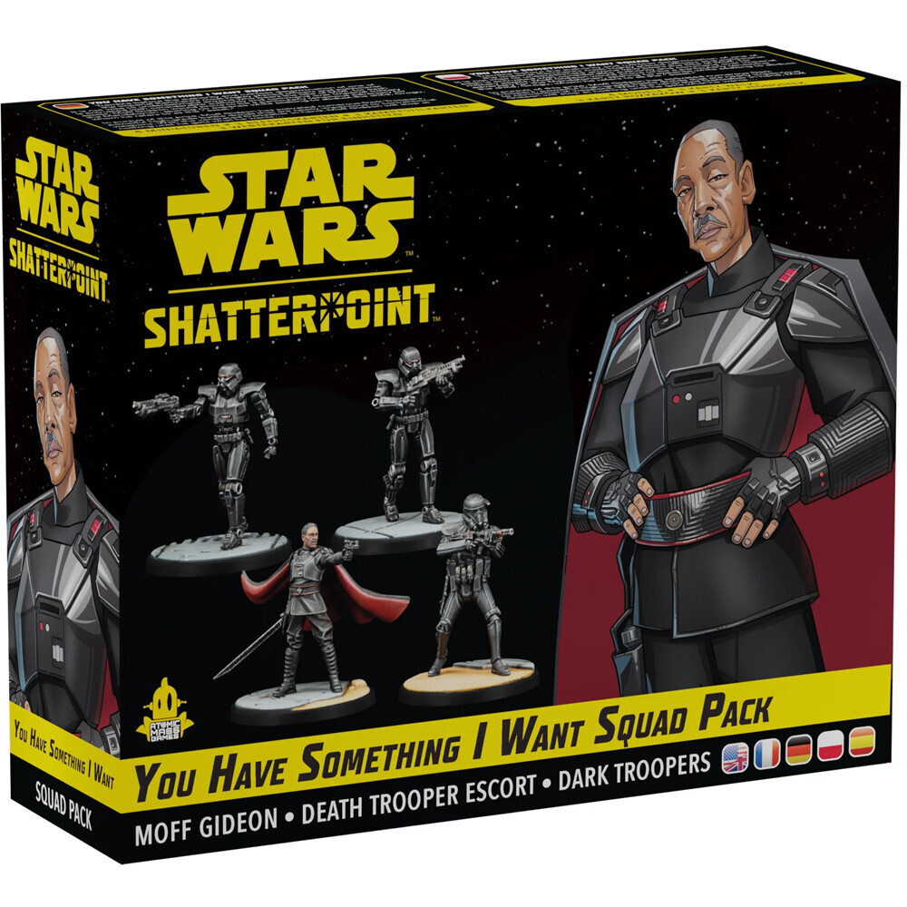 Миниатюра Atomic Mass Games Star Wars Shatterpoint: You Have Something I Want Squad Pack
Миниатюра Atomic Mass Games Star Wars Shatterpoint: You Have Something I Want Squad Pack