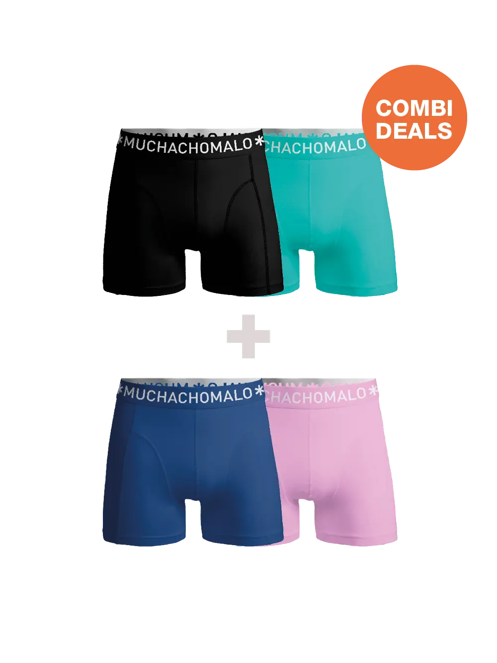 Боксеры 2 шт комбинированные трусы Muchachomalo, мультиколор
Боксеры 2 шт комбинированные трусы Muchachomalo, мультиколор