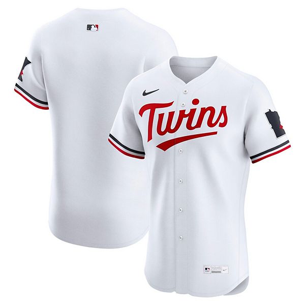 Мужская белая футболка Minnesota Twins Home Elite Nike
Мужская белая футболка Minnesota Twins Home Elite Nike