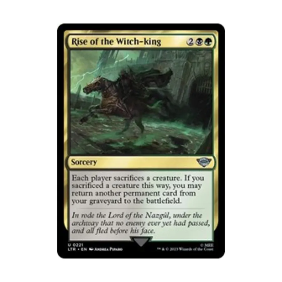 CCG Восстание Короля-Чародея (U), MTG - Universes Beyond: Lord of the Rings
CCG Восстание Короля-Чародея (U), MTG - Universes Beyond: Lord of the Rings