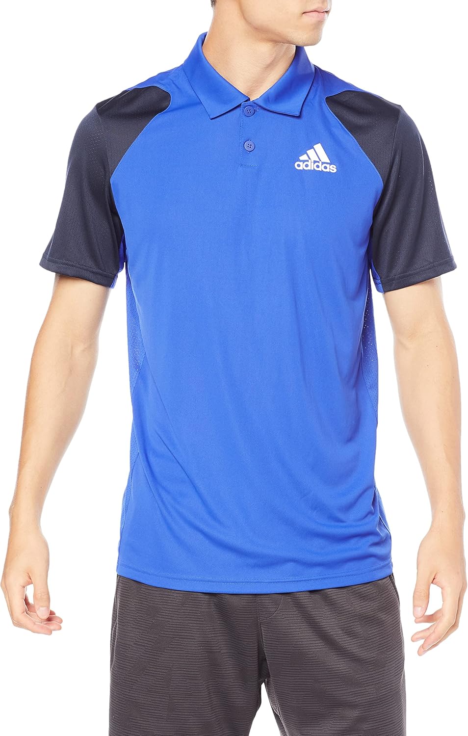 Мужская теннисная футболка-поло Adidas Club 22594, белый/темно-синий
Мужская теннисная футболка-поло Adidas Club 22594, белый/темно-синий