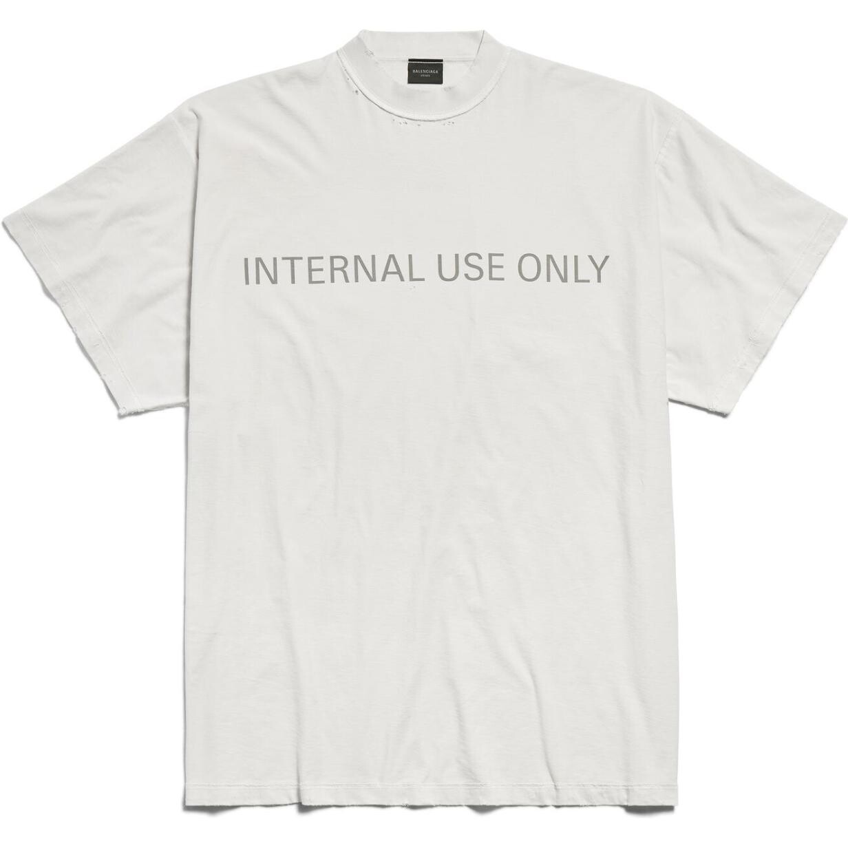 Футболка Balenciaga вывернутая наизнанку, серый
Футболка Balenciaga вывернутая наизнанку, серый