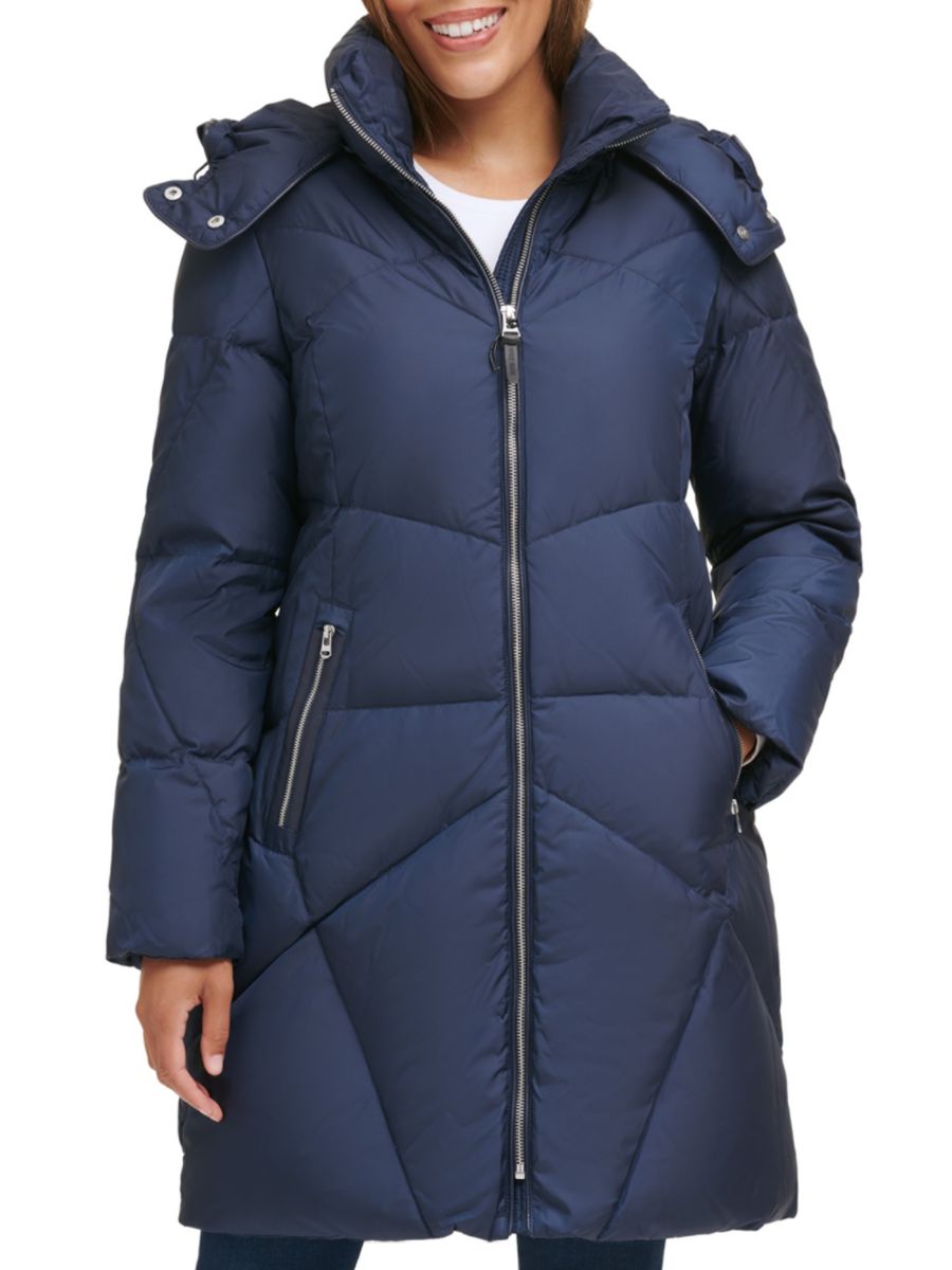 Стеганое пуховое пальто Cole Haan, темно-синий
Стеганое пуховое пальто Cole Haan, темно-синий