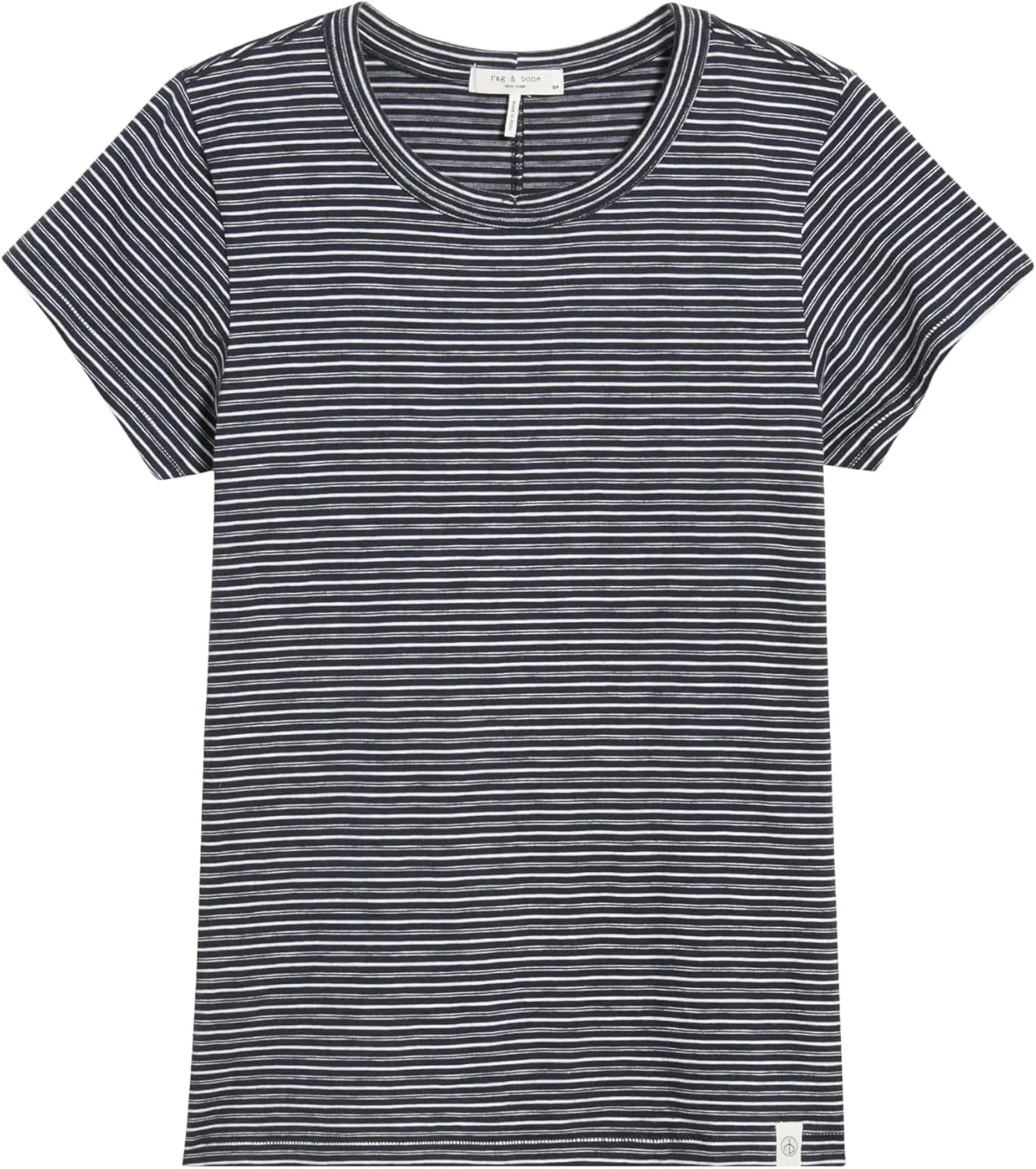 Rag & Bone Women's The Slub Striped Salute Blue футболка с коротким рукавом
Rag & Bone Women's The Slub Striped Salute Blue футболка с коротким рукавом