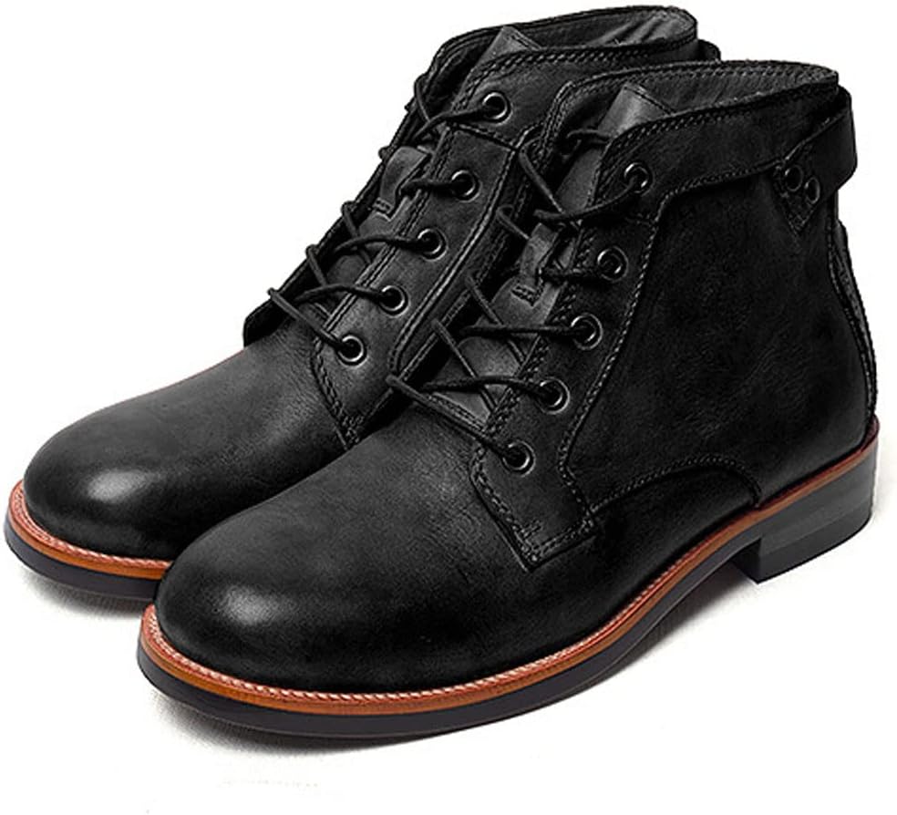 Мужские ботинки Чака для мотоциклистов, боевые ботинки до щиколотки, шнурованные повседневные походные ботинки, обувь для прогулок на открытом воздухе Ainijia&Holo, черный
Мужские ботинки Чака для мотоциклистов, боевые ботинки до щиколотки, шнурованные повседневные походные ботинки, обувь для прогулок на открытом воздухе Ainijia&Holo, черный