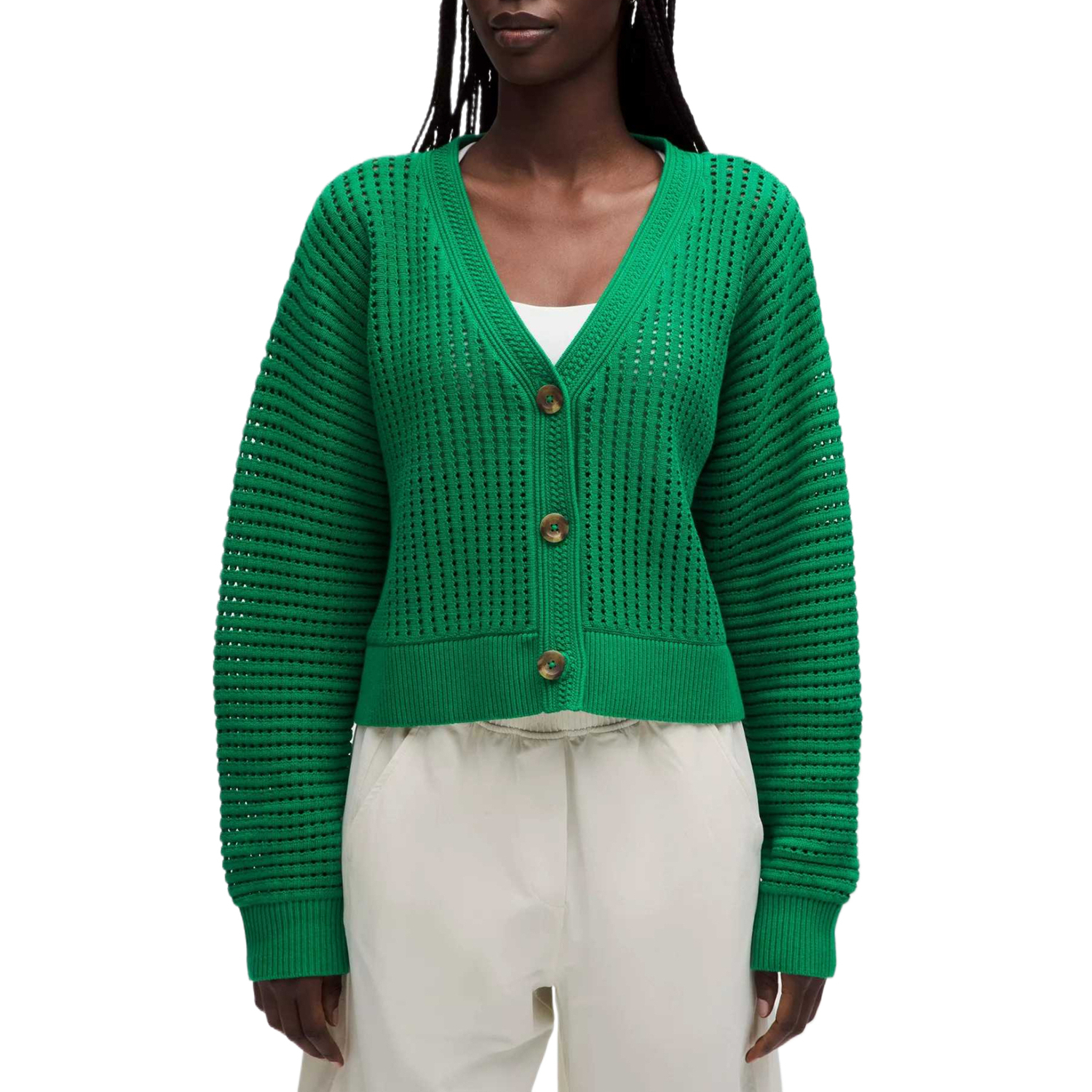 Расслабленный фасон топ women's Lululemon, зеленый
Расслабленный фасон топ women's Lululemon, зеленый