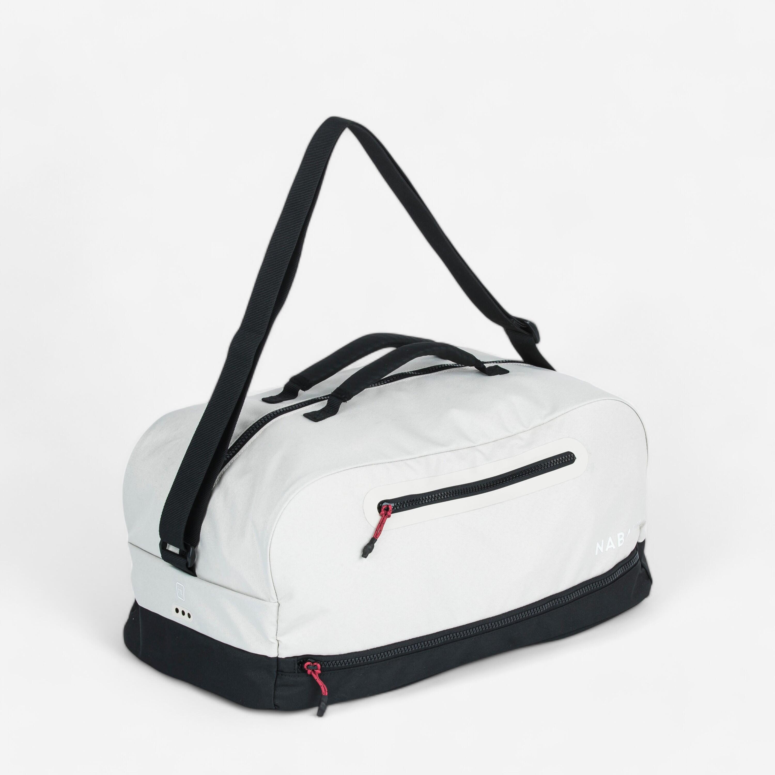 Бежевая плавательная сумка Decathlon 27 л
Бежевая плавательная сумка Decathlon 27 л