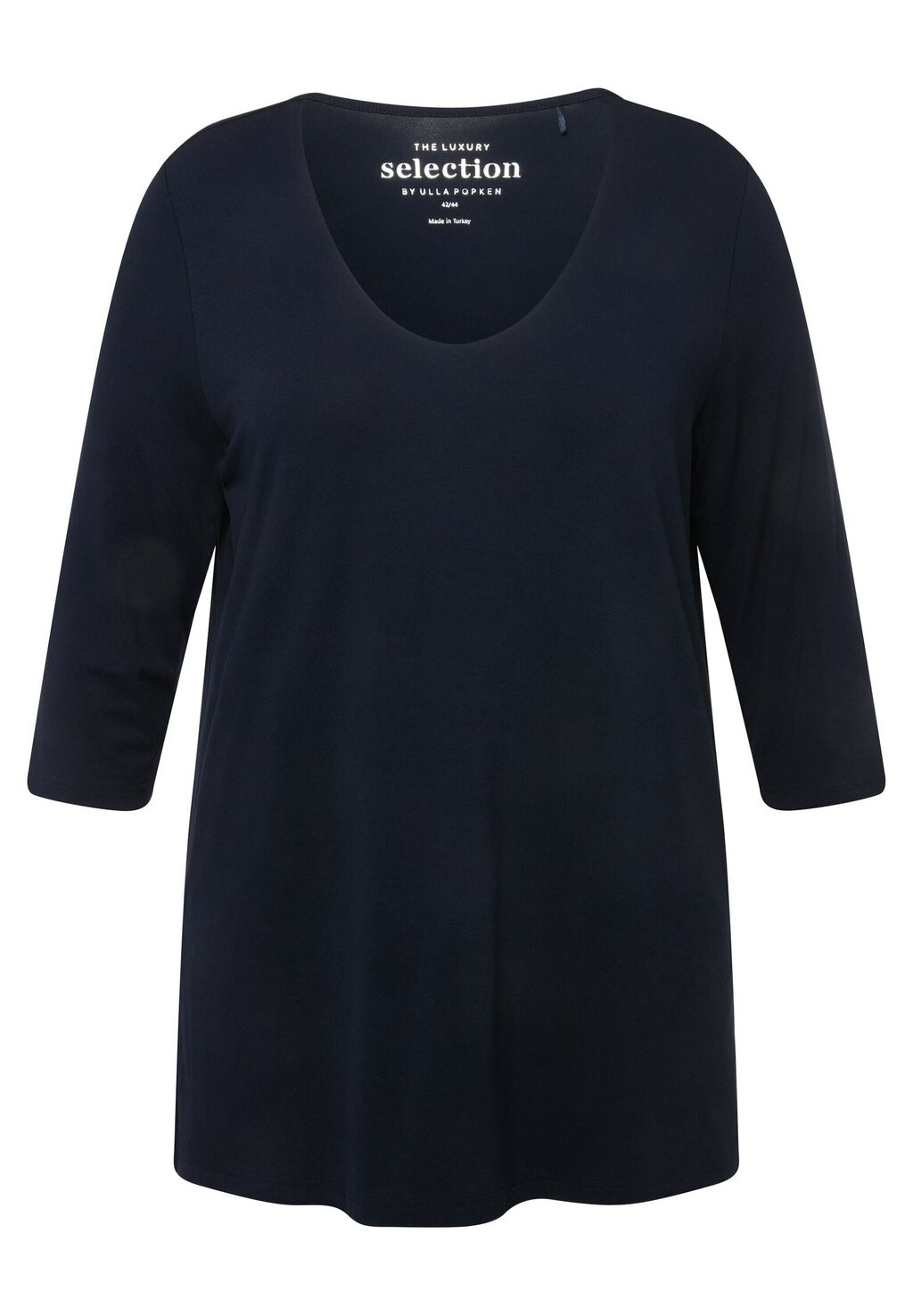 Топ с длинными рукавами TIEFER RUNDHALSAUSSCHNITT Ulla Popken, темно-синий
Топ с длинными рукавами TIEFER RUNDHALSAUSSCHNITT Ulla Popken, темно-синий