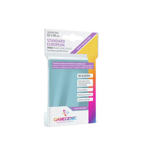 Чехол для карточек Gamegenic Prime Mini Square- Sized Sleeves 53 X 53 Mm (50 Ct.) Gamegenic 
Чехол для карточек Gamegenic Prime Mini Square- Sized Sleeves 53 X 53 Mm (50 Ct.) Gamegenic