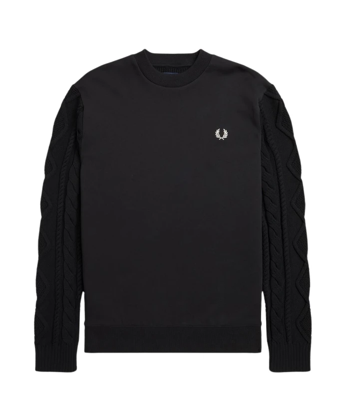 Классическая толстовка Fred Perry, черный
Классическая толстовка Fred Perry, черный
