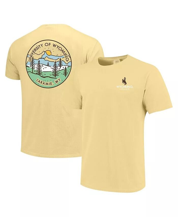Мужская и женская футболка Wyoming Cowboys Scenic Comfort Colors Gold Image One, золотой
Мужская и женская футболка Wyoming Cowboys Scenic Comfort Colors Gold Image One, золотой