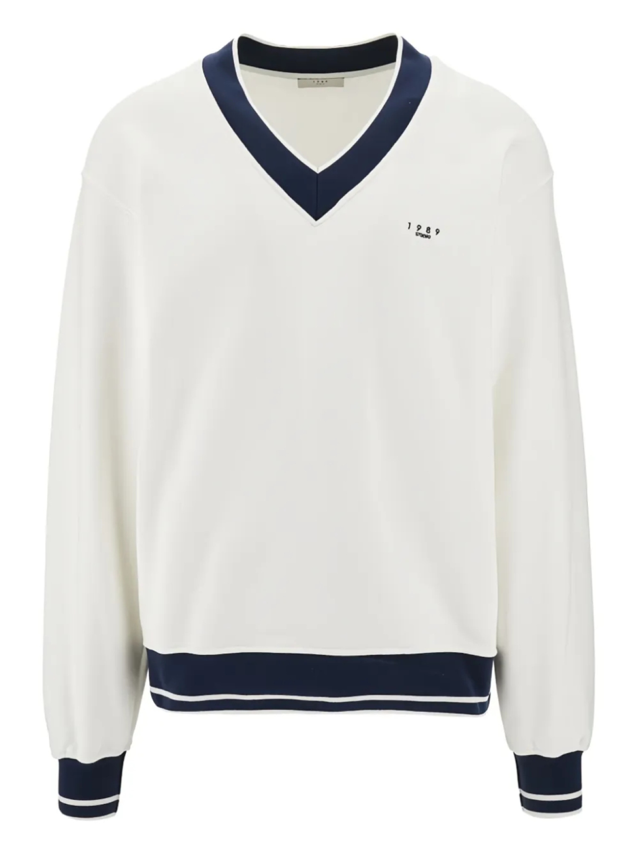 Джемпер с вышитым логотипом 1989 STUDIO, белый
Джемпер с вышитым логотипом 1989 STUDIO, белый