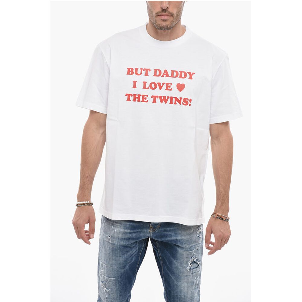 Футболка с круглым вырезом и принтом Dsquared2, White
Футболка с круглым вырезом и принтом Dsquared2, White