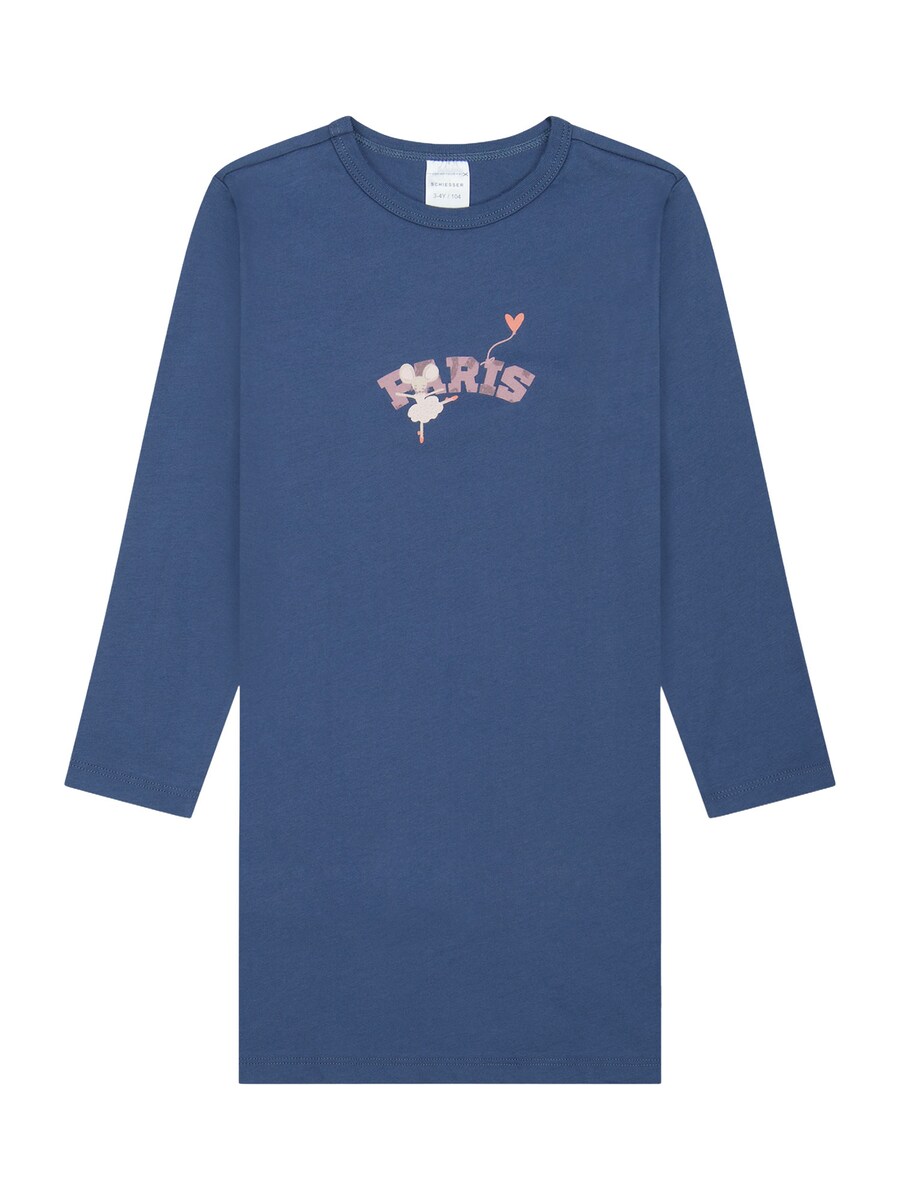 Ночная рубашка SCHIESSER, темно-синий
Ночная рубашка SCHIESSER, темно-синий