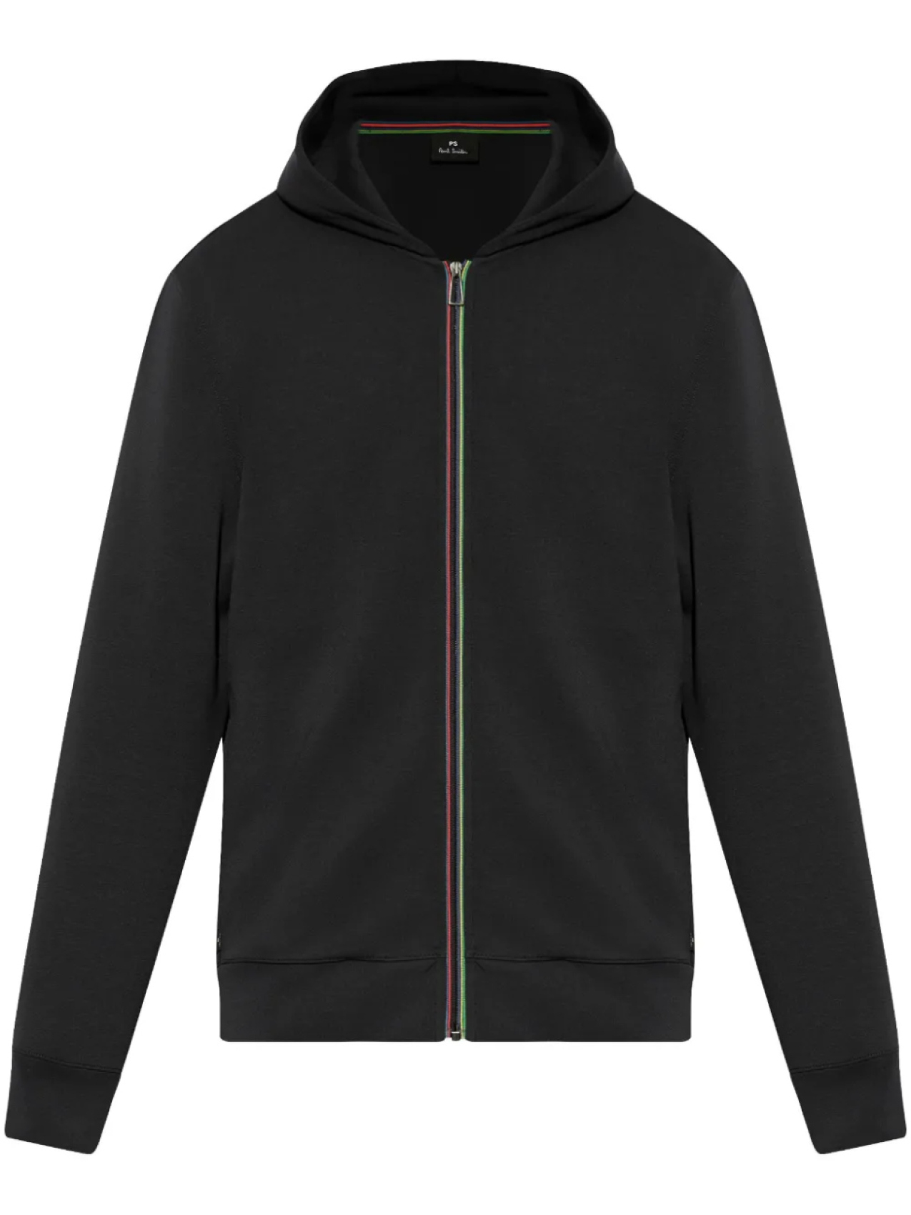 Толстовка с капюшоном на молнии PS Paul Smith, черный 
Толстовка с капюшоном на молнии PS Paul Smith, черный